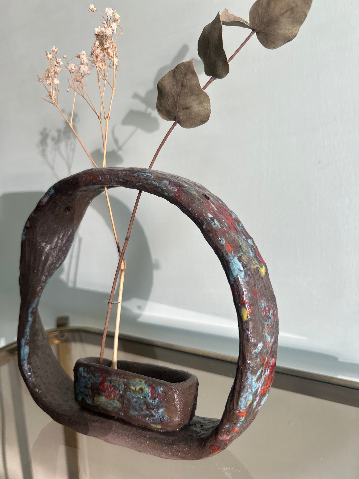 Vaso cerchio porta fiori