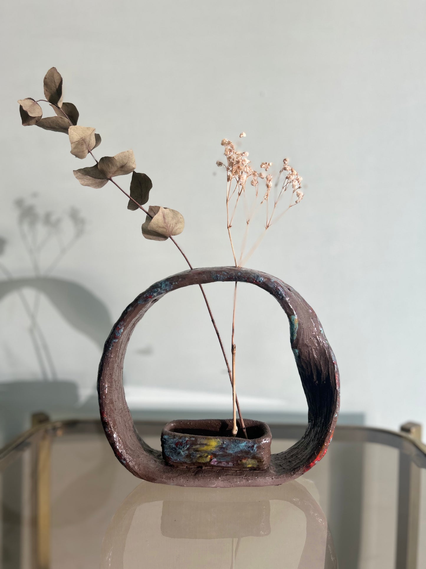 Vaso cerchio porta fiori