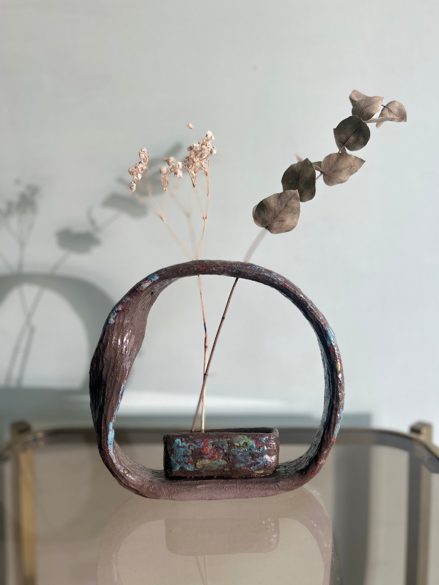 Vaso cerchio porta fiori