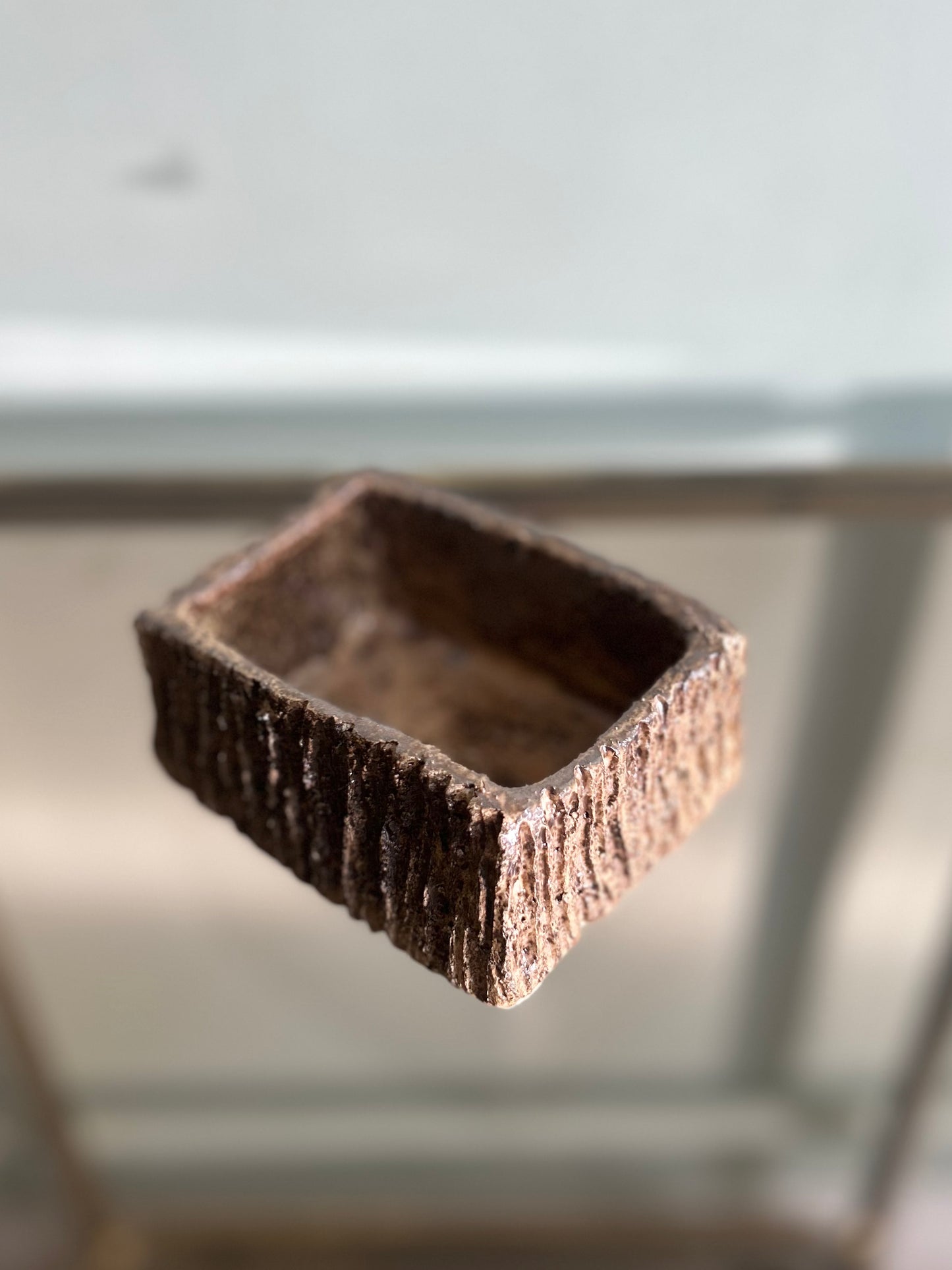 Scatolina ramata porta oggetti