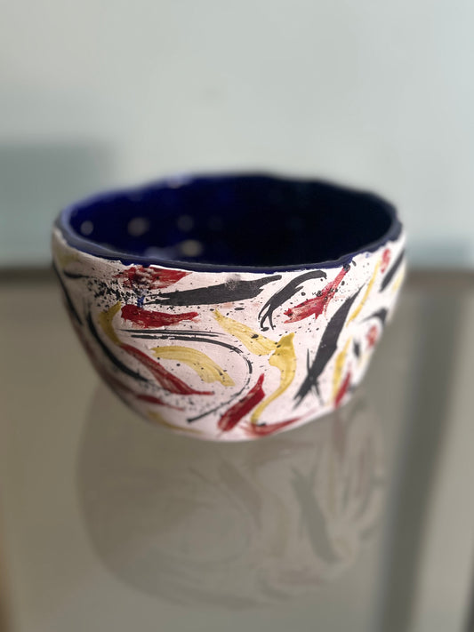 Vaso porta pianta astratto