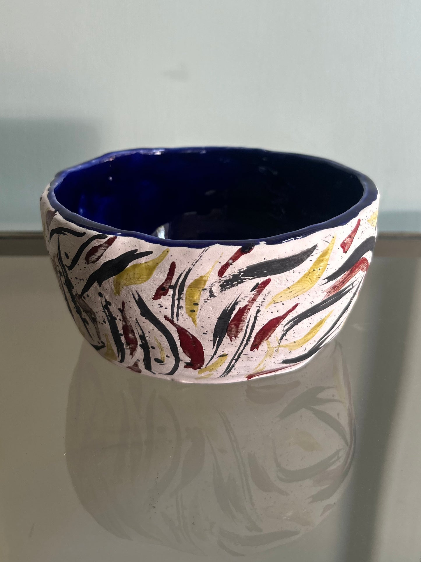 Vaso porta pianta astratto