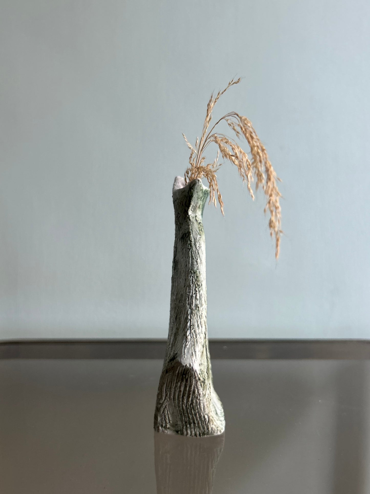 Vaso rombo verde muschio