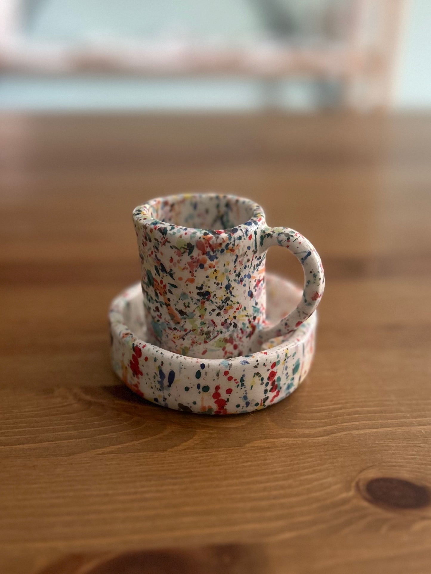 set tazzina e piattino dripping